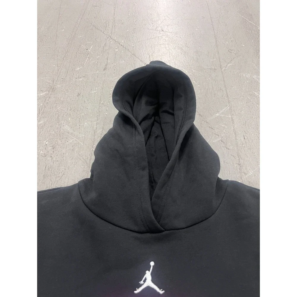 Nike Air Jordan Hoodie Kids‎ L 12-13 Years Black Graphic Long Sleeve Winter NWT